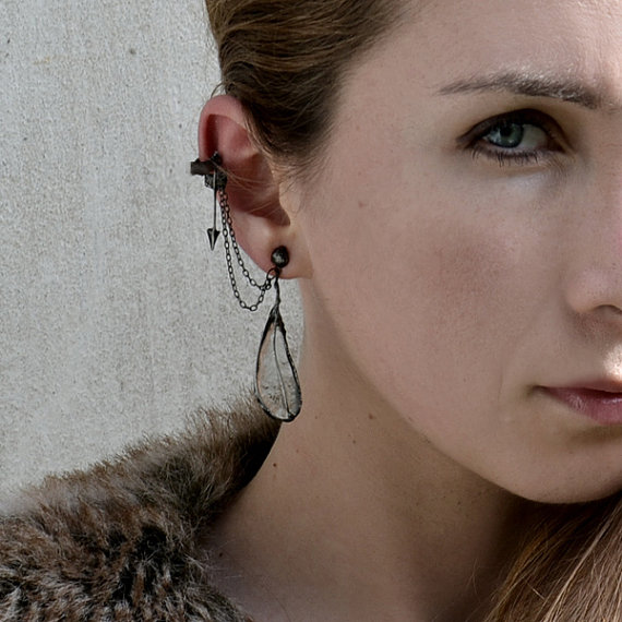 Bohemian Feathers by Joanna Jagoda.  I have this pair, actually--that's how much I love them!  Jagoda's shop is packed full of fabulous, and I have 5 of her pieces--love them all!