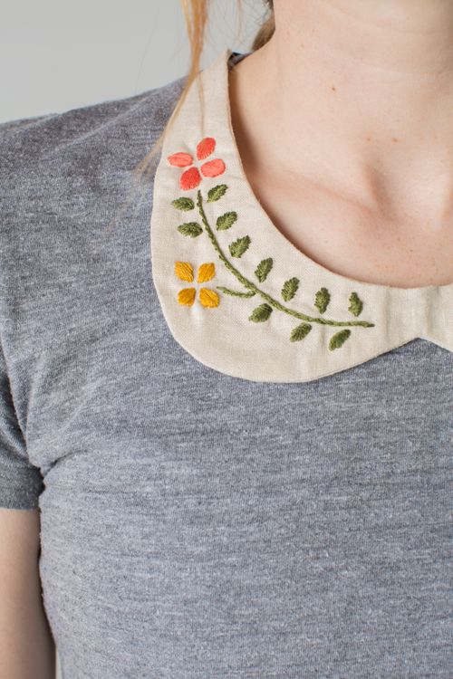 Embroidered Pan Collar by The House that Lars Built