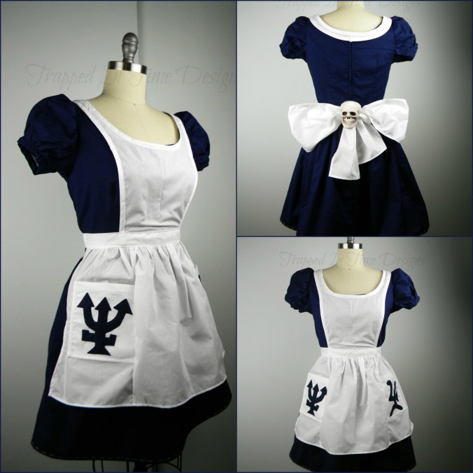 Alternate Dark Alice, featuring a lower neckline