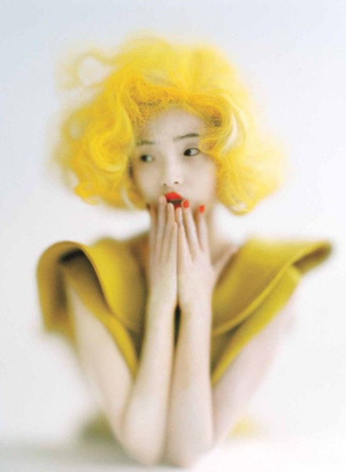 Xiao Wen Ju photographed by Tim Walker for Vogue, September 2012
